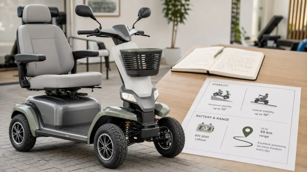 Scooter électrique 4 roues : stabilité, autonomie, homologation, que faut-il vérifier avant d’acheter ?