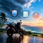 Assurer sa moto à La Réunion : garanties essentielles