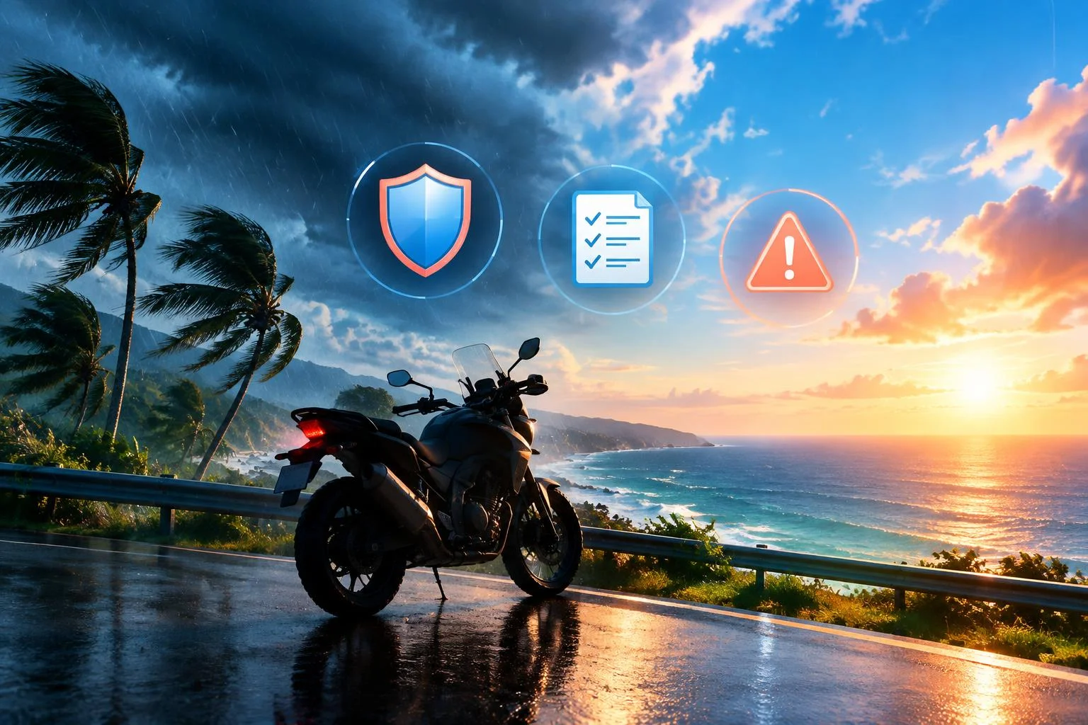 Assurer sa moto à La Réunion : garanties essentielles