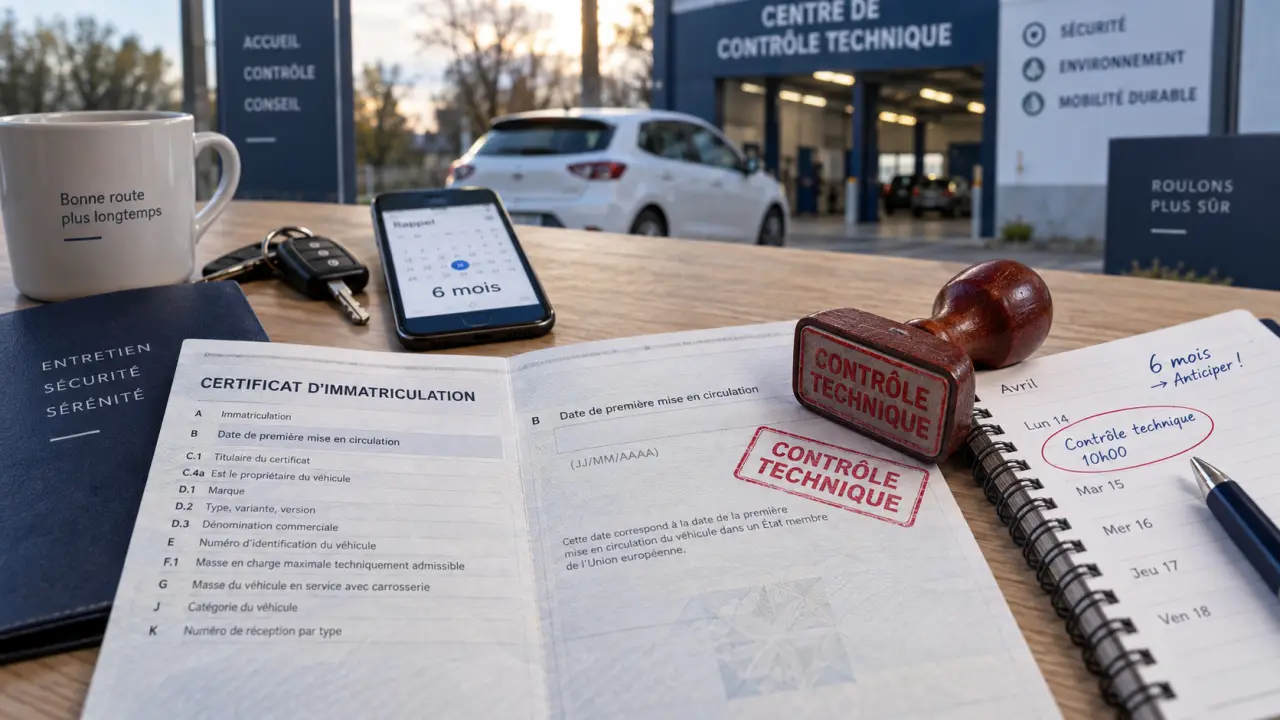Contrôle technique vehicule neuf : délai 4 ans et 6 mois