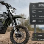 Moto cross electrique 50cc homologation et autonomie réelle