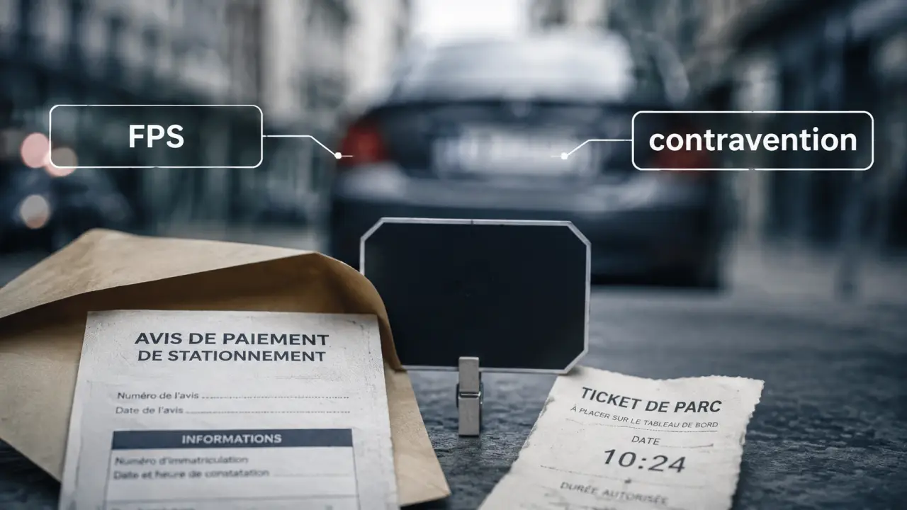 Prix d'une amende stationnement : FPS, 35 € ou 135 €, fourrière