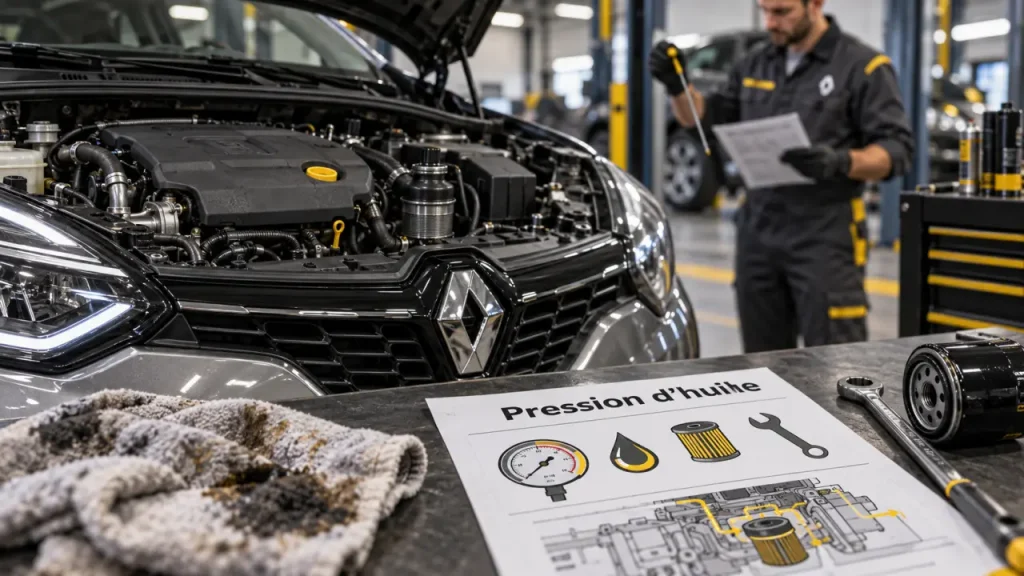 Problème moteur Renault 1.6 dCi 160 : les alertes d’huile à traiter avant la casse