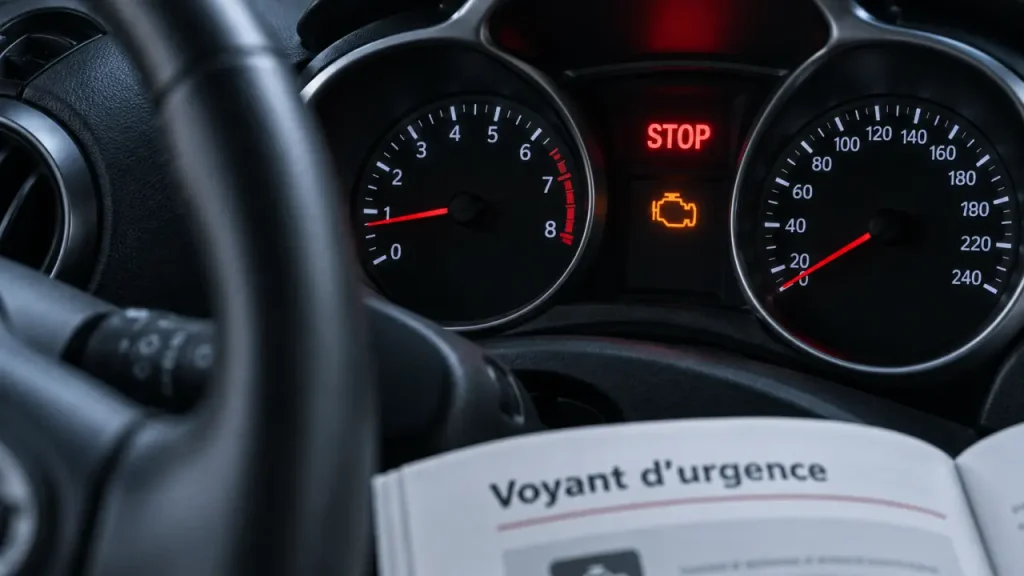 Voyant Nissan Juke : rouge, orange ou clignotant, quand faut-il s’arrêter ?