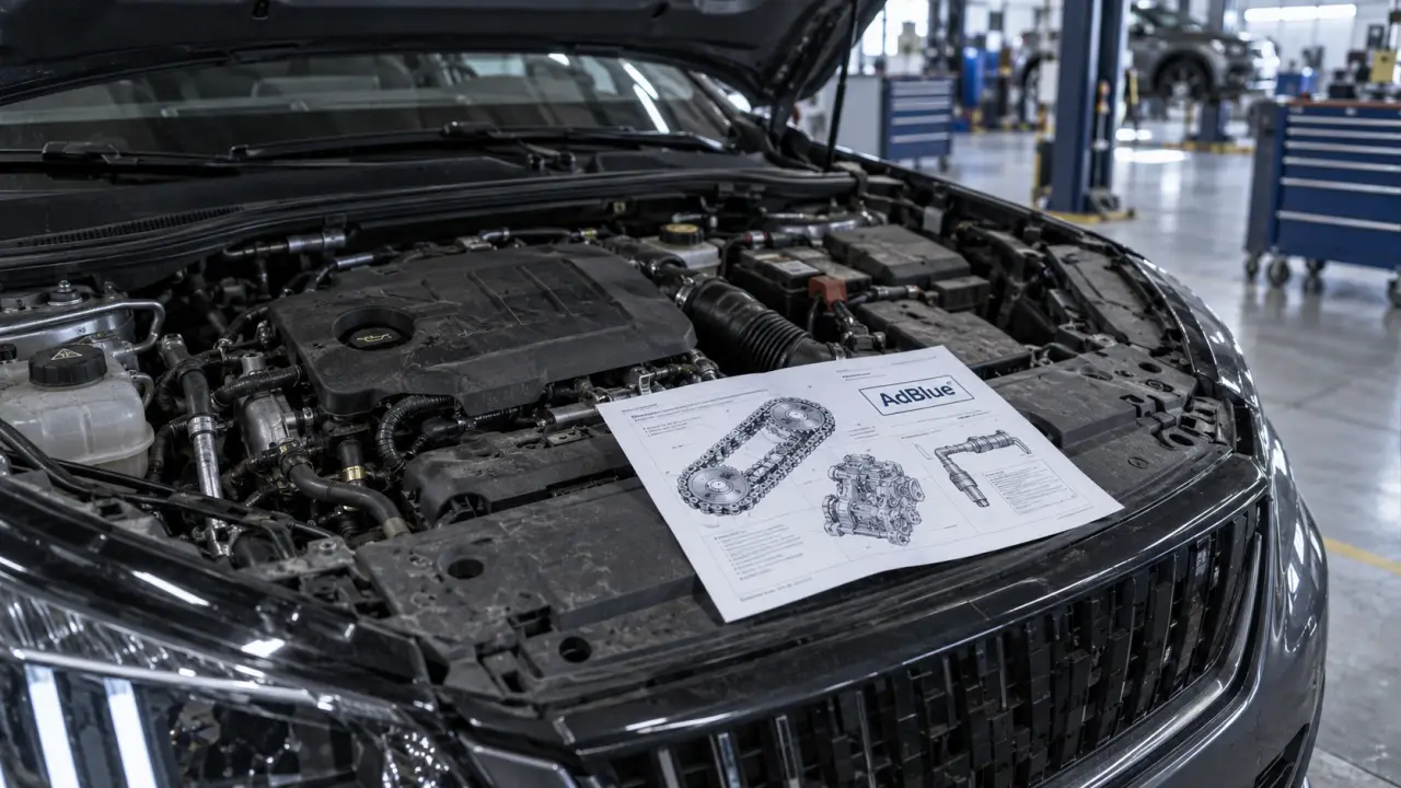 Problème 2008 Peugeot 2021 diesel : alertes moteur sur moteur BlueHDi