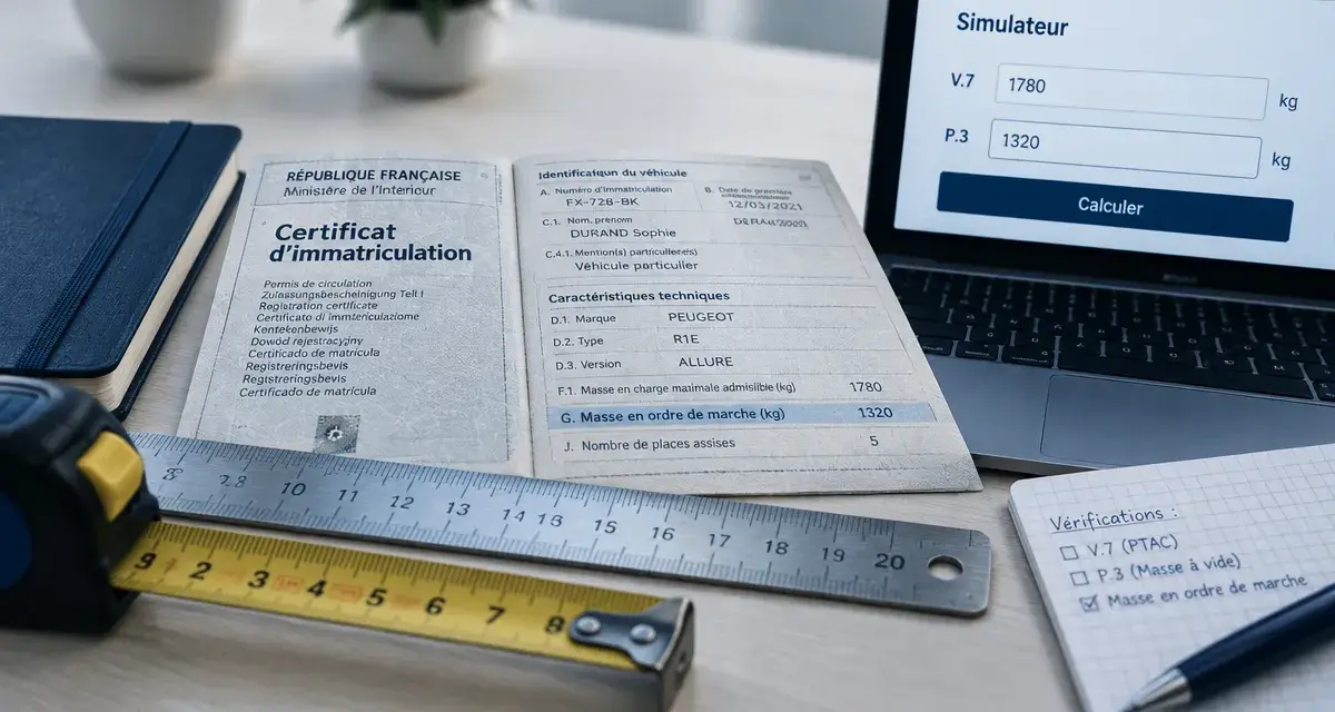 Simulateur malus au poids 2026 : vérifiez la case G avant estimation